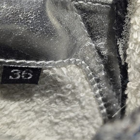 P448 F9 John Sneaker Cow Hair/Print Glitter Wmns EU 36 | US 6-6.5 - Picture 8 of 9